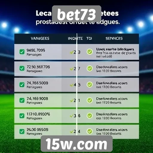 Vantagens e desvantagens do bet73 para apostadores