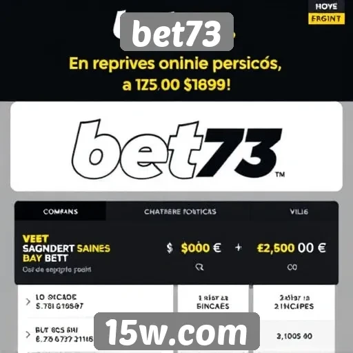 Promoções e bonificações atraentes no site bet73
