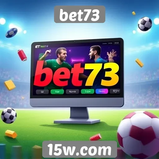 Análise da interface do site de jogos bet73