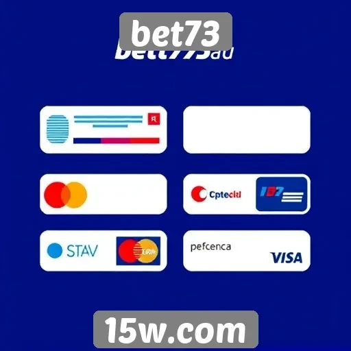 Opções de pagamento disponíveis no bet73