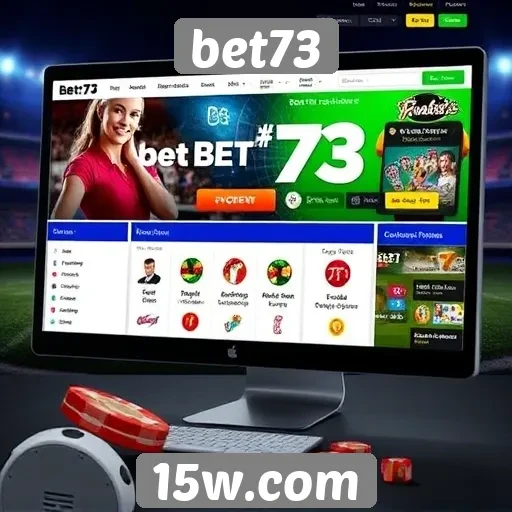 Análise de funcionalidades do site bet73