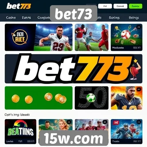 Análise das funcionalidades oferecidas pelo site bet73