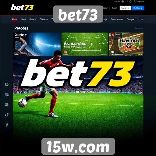 Apostas esportivas no site bet73 em destaque