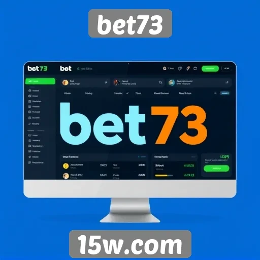 Análise da interface do usuário no site bet73